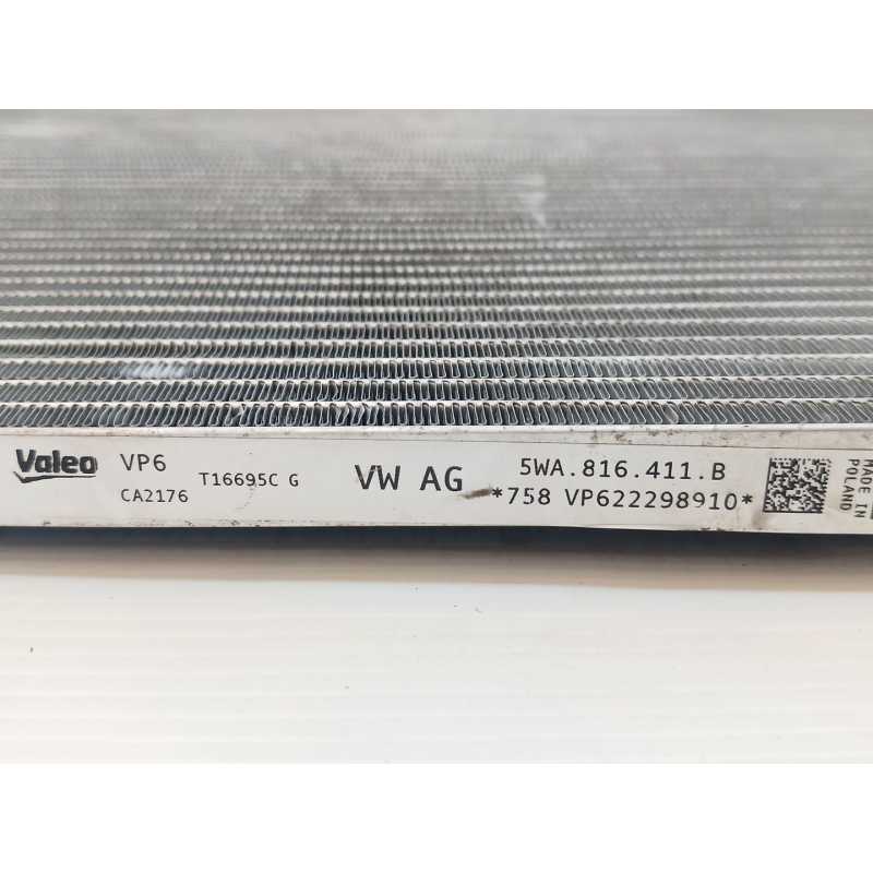 Recambio de condensador / radiador aire acondicionado para seat leon (kl1, klg) 1.5 etsi referencia OEM IAM 5WA816411B  VALEO - Blanco 2