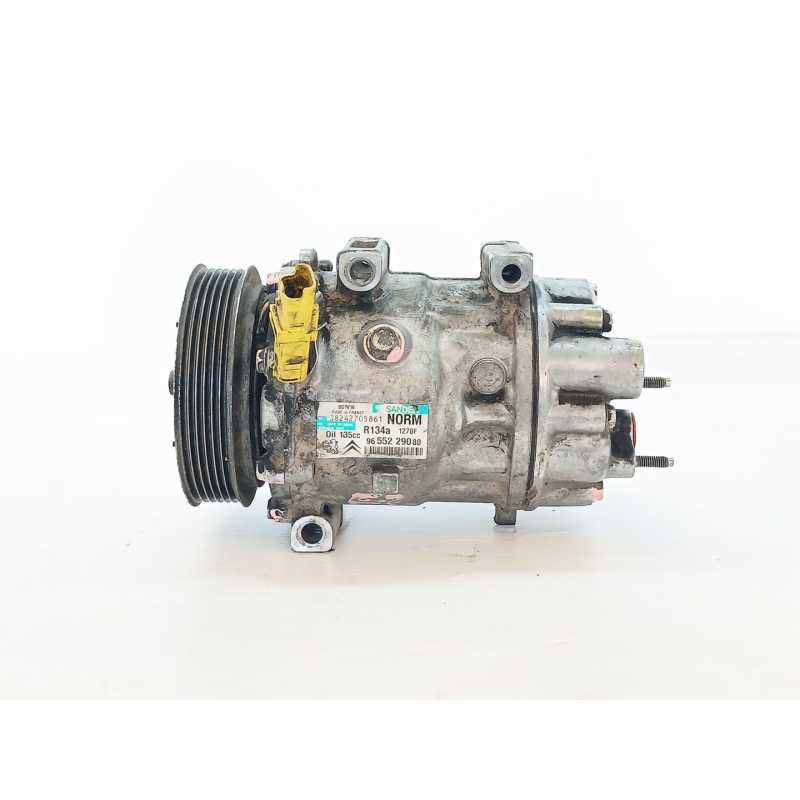 Recambio de compresor aire acondicionado para citroën jumpy hdi 120 l2 familiar parcialo acristaldo (5/6 asientos) referencia OE - Blanco