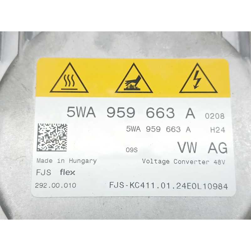 Recambio de inverter / converter para seat leon (kl1, klg) 1.5 etsi referencia OEM IAM 5WA959663A - Blanco 2