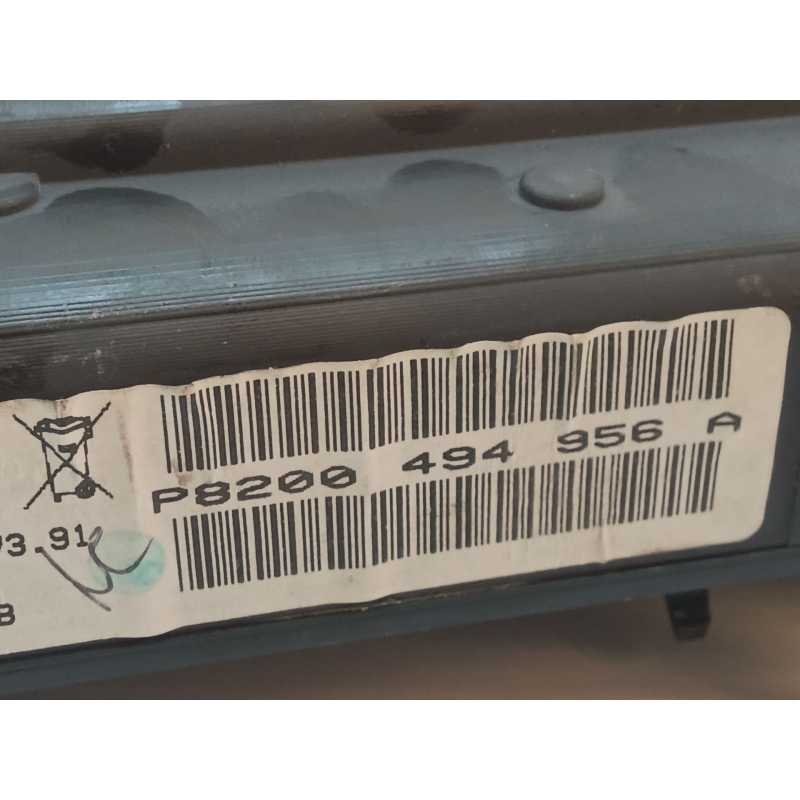 Recambio de cuadro instrumentos para renault scénic ii (jm0/1_) 1.9 dci (jm14) referencia OEM IAM P8200494956A - Negro 2