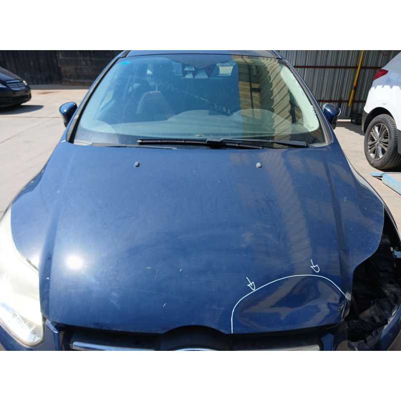 Recambio de capo para ford focus iii 1.6 tdci referencia OEM IAM - Azul oscuro 2