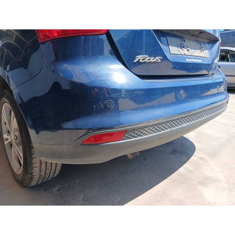 Recambio de paragolpes trasero para ford focus iii 1.6 tdci referencia OEM IAM - Azul oscuro 2