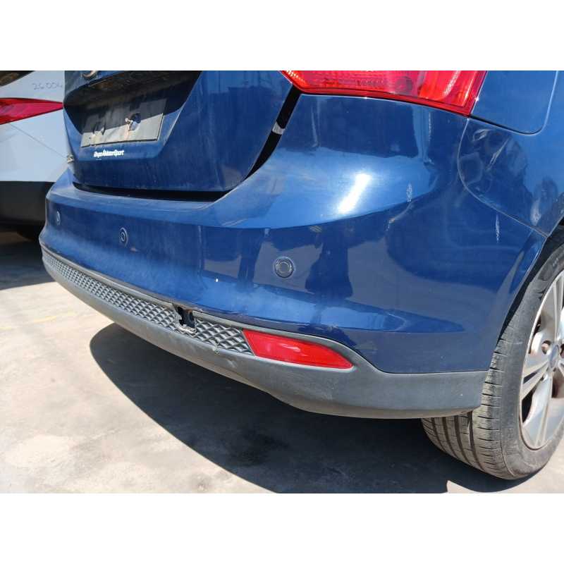 Recambio de paragolpes trasero para ford focus iii 1.6 tdci referencia OEM IAM - Azul oscuro 3