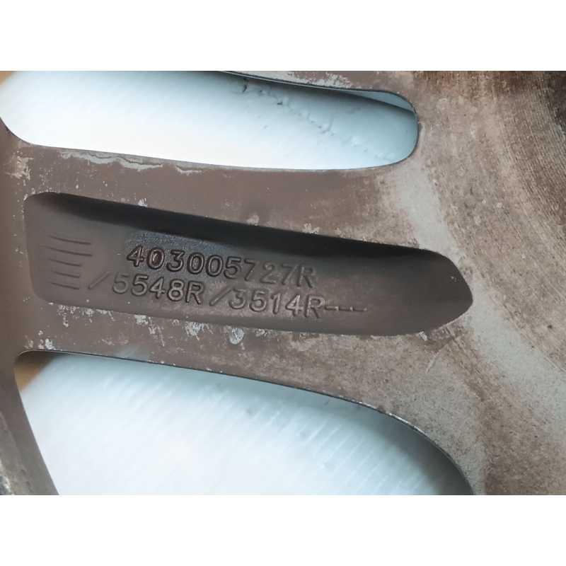 Recambio de llanta para renault captur i (j5_, h5_) 1.2 tce 120 referencia OEM IAM 403005727R - Blanco 6