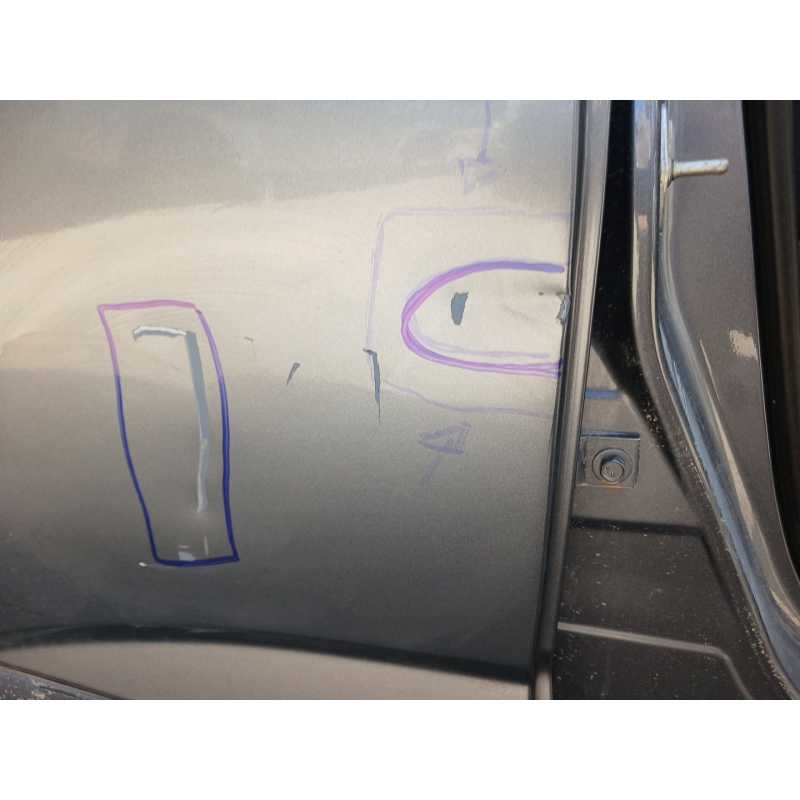 Recambio de puerta trasera derecha para nissan qashqai iii (j12) 1.3 dig-t referencia OEM IAM - Gris 3