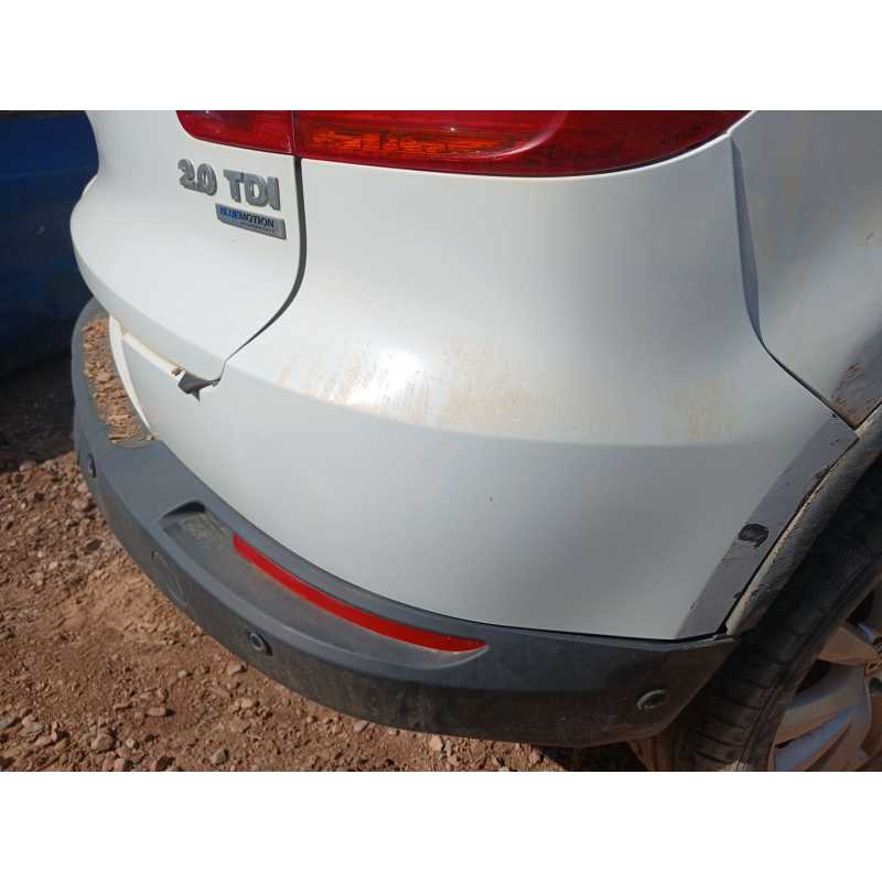 Recambio de paragolpes trasero para volkswagen tiguan (5n2) t1 bluemotion referencia OEM IAM - Blanco 4