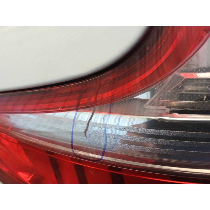Recambio de piloto trasero izquierdo para renault grand scénic iii (jz0/1_) 1.9 dci referencia OEM IAM - Blanco 4