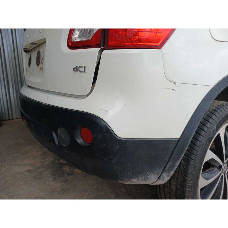 Recambio de paragolpes trasero para nissan qashqai i (j10, nj10) 2.0 dci referencia OEM IAM - Blanco 2
