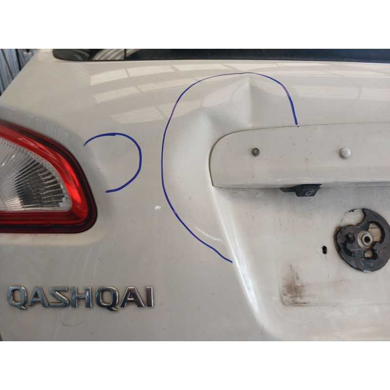 Recambio de porton trasero para nissan qashqai i (j10, nj10) 2.0 dci referencia OEM IAM - Blanco 3