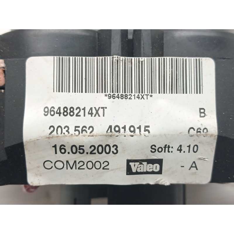 Recambio de mando luces para citroën c3 i (fc_, fn_) 1.1 i referencia OEM IAM 96488214XT - Azul 2