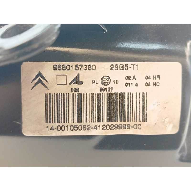 Recambio de faro derecho para citroën c3 i (fc_, fn_) 1.1 i referencia OEM IAM 9680157380 - Azul 3