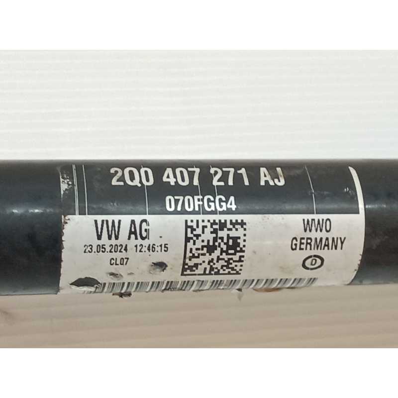 Recambio de transmision delantera izquierda para audi a1 sportback (gba) 30 tfsi adrenalin referencia OEM IAM 2Q0407271AJ - Gris oscuro 2