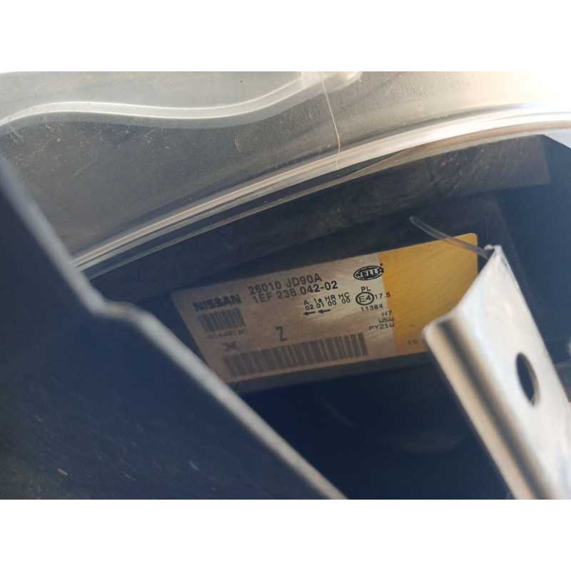 Recambio de faro derecho para nissan qashqai i (j10, nj10) 1.6 referencia OEM IAM 26010JD90A  HELLA - Negro 3