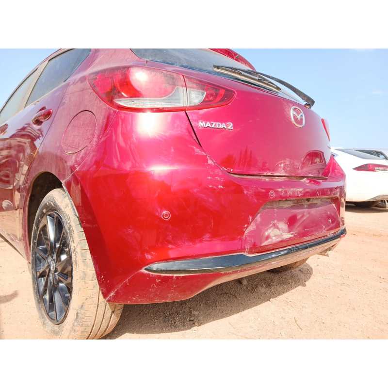 Recambio de paragolpes trasero para mazda 2 hatchback (dl, dj) 1.5 skyactiv-g m hybrid referencia OEM IAM - Granate 2