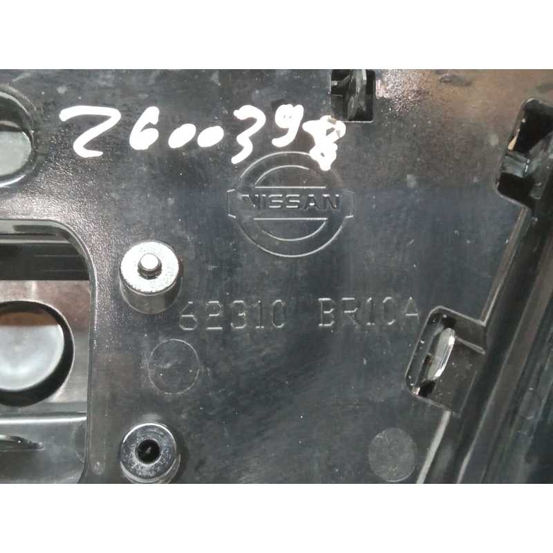Recambio de rejilla delantera para nissan qashqai i (j10, nj10) 2.0 dci referencia OEM IAM 62310BR10A - Blanco 2