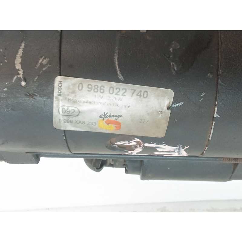 Recambio de motor arranque para kia k - serie 2700 / 2500 caja abierta referencia OEM IAM 0986022740 C986XA8203 - Blanco 2