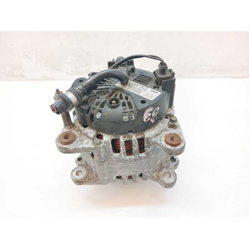 Recambio de alternador para volkswagen tiguan (5n1) advance referencia OEM IAM 03L903023F 2607703A - Blanco 5