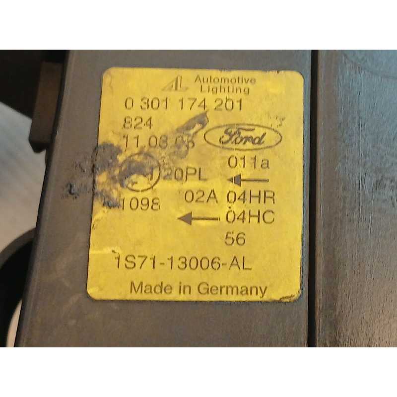 Recambio de faro izquierdo para ford mondeo iii (b5y) 2.0 tdci referencia OEM IAM 0301174201 1S7113006AL - Verde 2