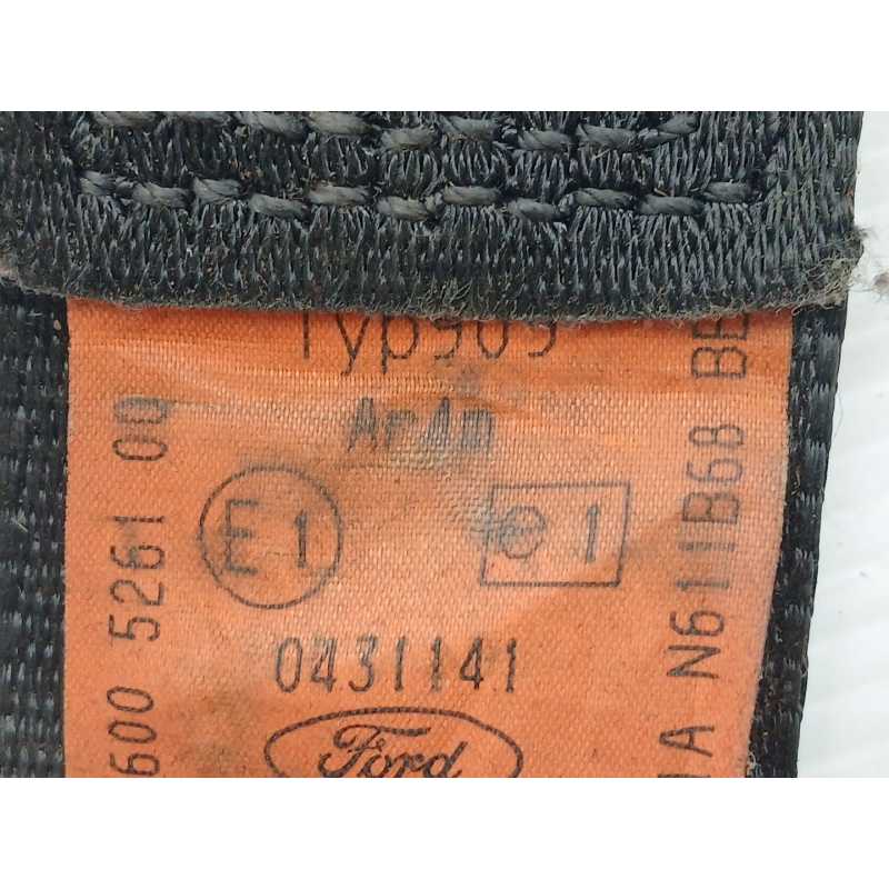 Recambio de cinturon seguridad trasero central para ford fusion (ju_) 1.4 tdci referencia OEM IAM 2N1AN611B68BE 0431141 3