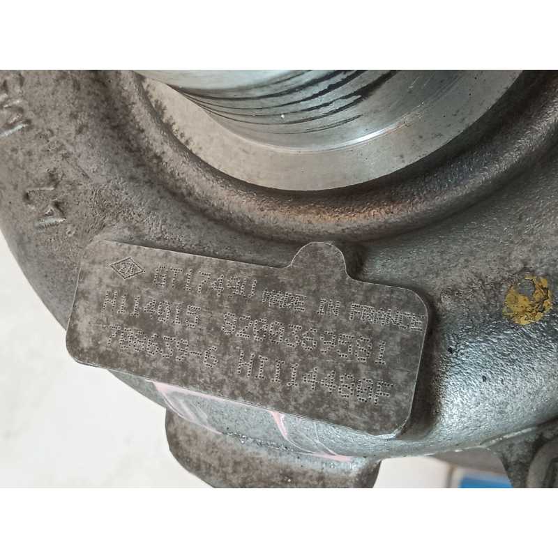 Recambio de turbocompresor para renault megane ii coupé-cabriolet (em0/1_) 1.9 dci referencia OEM IAM 8200369581 7086396 H114015 - Champagne 2