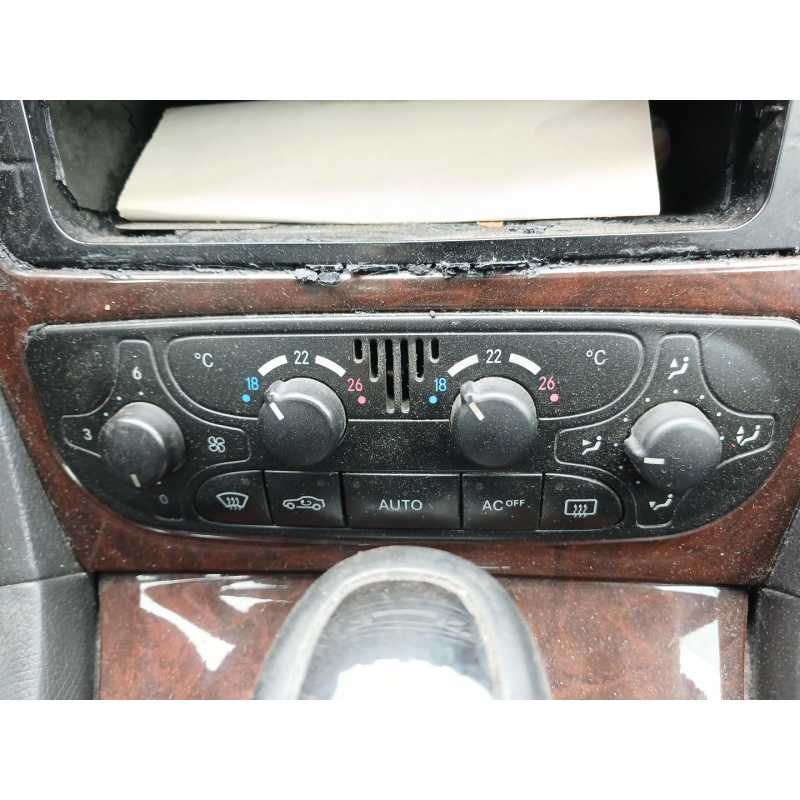 Recambio de mando climatizador para mercedes-benz clase c (w203) c 270 cdi (203.016) referencia OEM IAM   