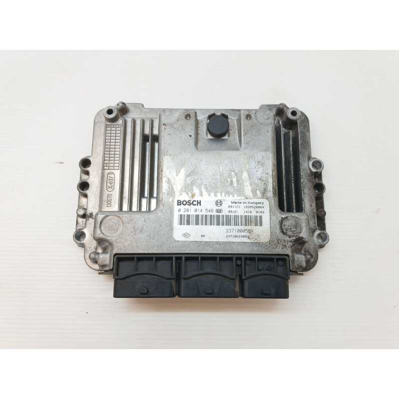 Recambio de centralita motor uce para renault grand scénic iii (jz0/1_) 1.9 dci referencia OEM IAM 0281014546 237100055R BOSCH - Blanco