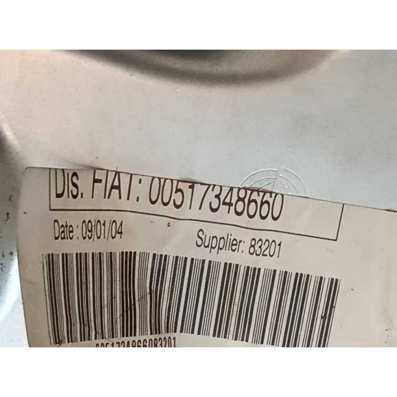 Recambio de elevalunas delantero izquierdo para fiat idea (350_) 1.3 d multijet referencia OEM IAM 00517348660 50046603 - Gris 2