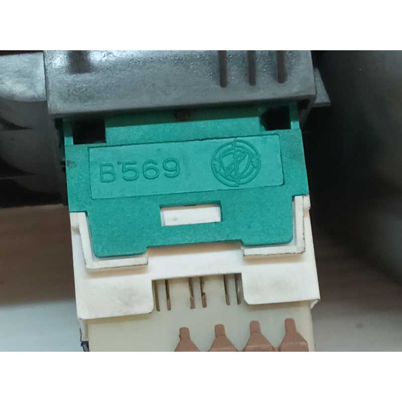 Recambio de mando elevalunas delantero izquierdo para fiat idea (350_) 1.3 d multijet referencia OEM IAM B569 A739 - Gris 2