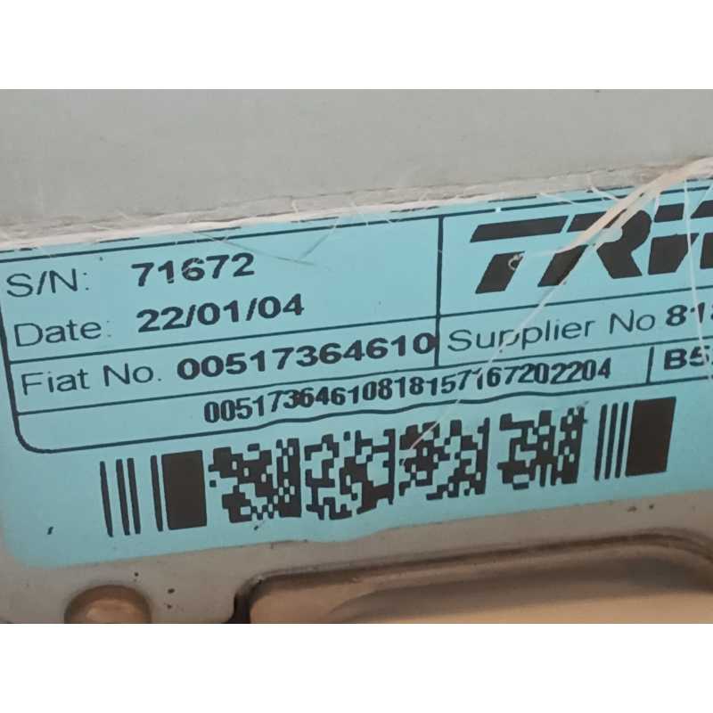 Recambio de columna direccion para fiat idea (350_) 1.3 d multijet referencia OEM IAM 00517364610 71672 TRW - Gris 2