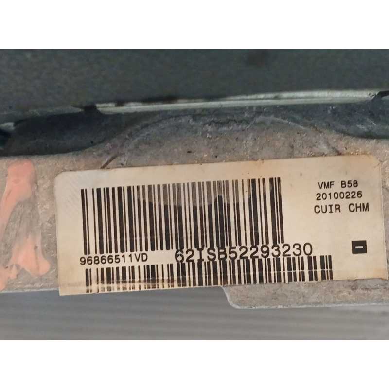 Recambio de volante para citroën c4 picasso exclusive referencia OEM IAM 96866511VD 6096636 - Plata 2