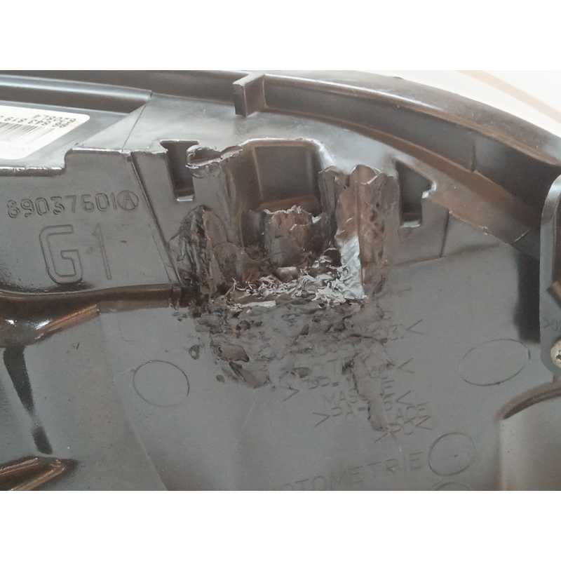 Recambio de faro izquierdo para citroën c4 i (lc_) 1.6 vti 120 referencia OEM IAM 9684381980 - Negro 2