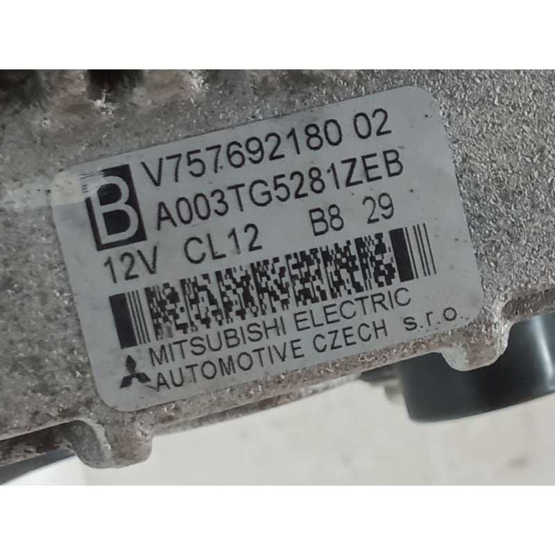 Recambio de alternador para citroën c4 i (lc_) 1.6 vti 120 referencia OEM IAM A00TG5281ZEB CL12 - Negro 2