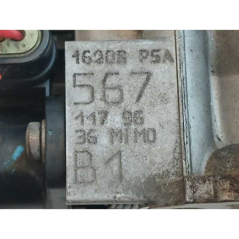 Recambio de inyector monopunto para peugeot 205 ii (20a/c) 1.1 referencia OEM IAM 56711796 16208 WEBER - Blanco 2