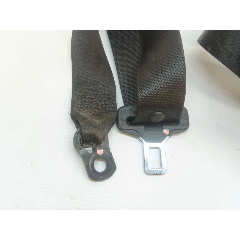 Recambio de cinturon seguridad trasero derecho para mercedes-benz clase a (w169) a 180 cdi (169.007, 169.307) referencia OEM IAM - Negro 4