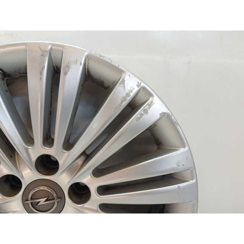 Recambio de llanta para opel meriva b monospace (s10) 1.7 cdti (75) referencia OEM IAM 1S35 OPO62K1 - Gris 2