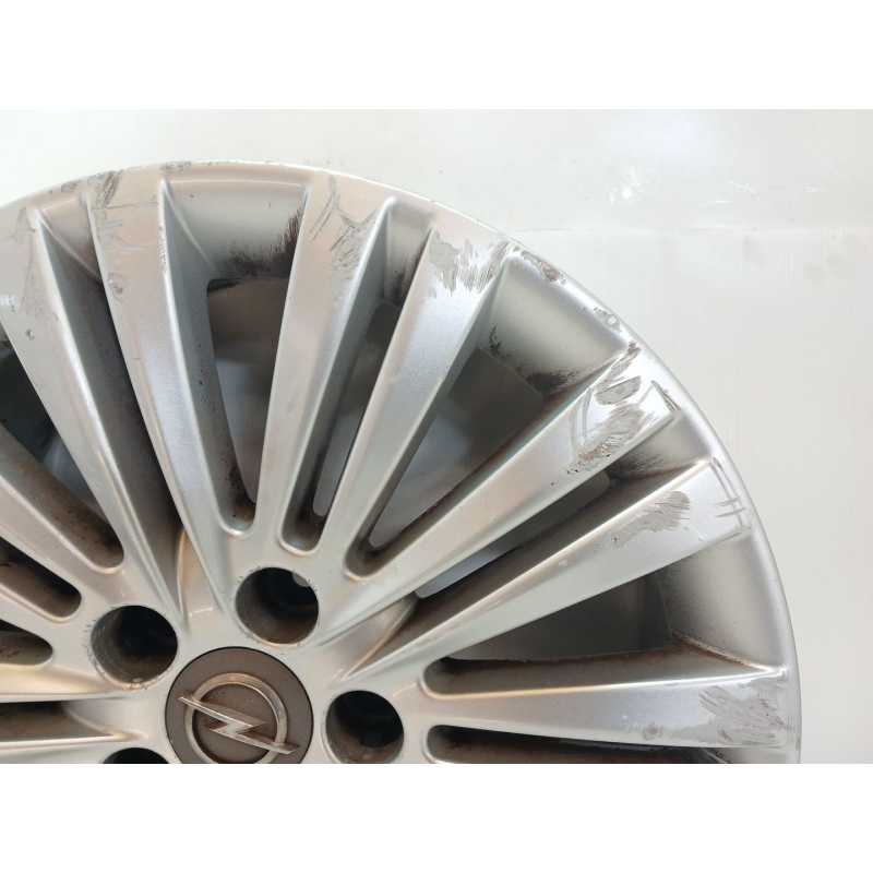 Recambio de llanta para opel meriva b monospace (s10) 1.7 cdti (75) referencia OEM IAM 1S35 OPO62K1 - Gris 2