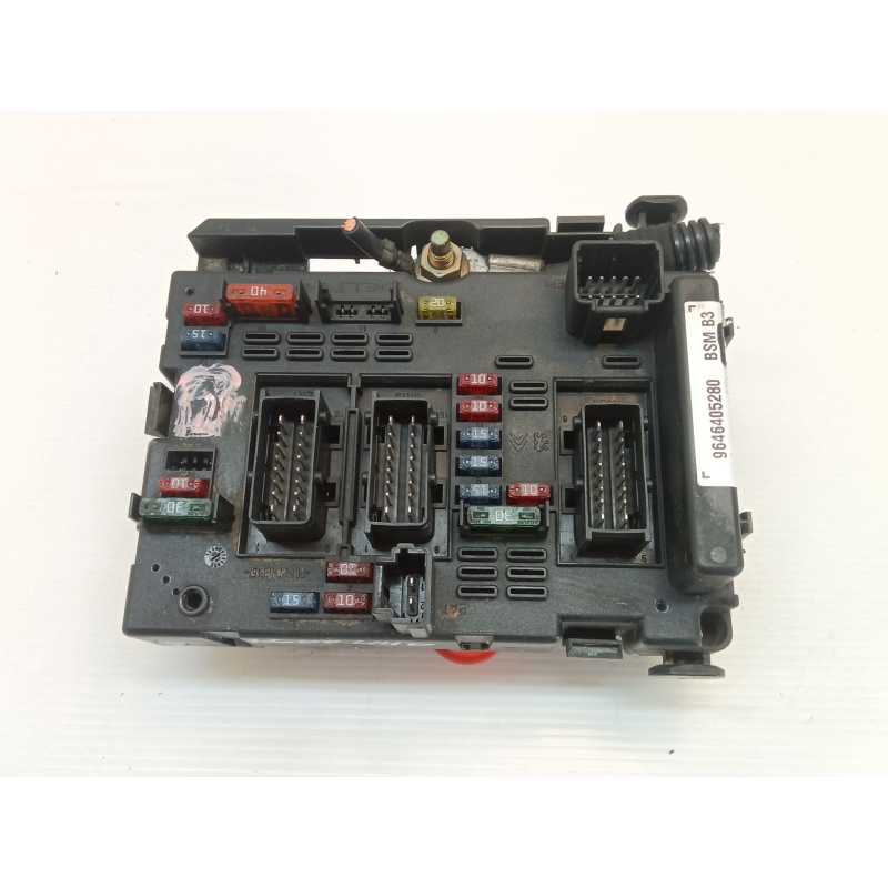 Recambio de caja reles / fusibles para peugeot 406 break (8e/f) 2.0 hdi 110 referencia OEM IAM 9646405280 - Azul 4