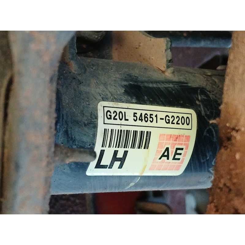 Recambio de amortiguador delantero izquierdo para hyundai ioniq (ae) 1.6 gdi hybrid referencia OEM IAM G20L 54651 - Rojo 2