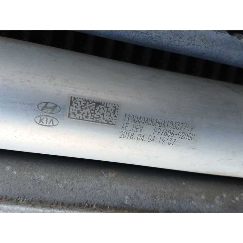 Recambio de condensador / radiador aire acondicionado para hyundai ioniq (ae) 1.6 gdi hybrid referencia OEM IAM P97606G2000 - Rojo 3