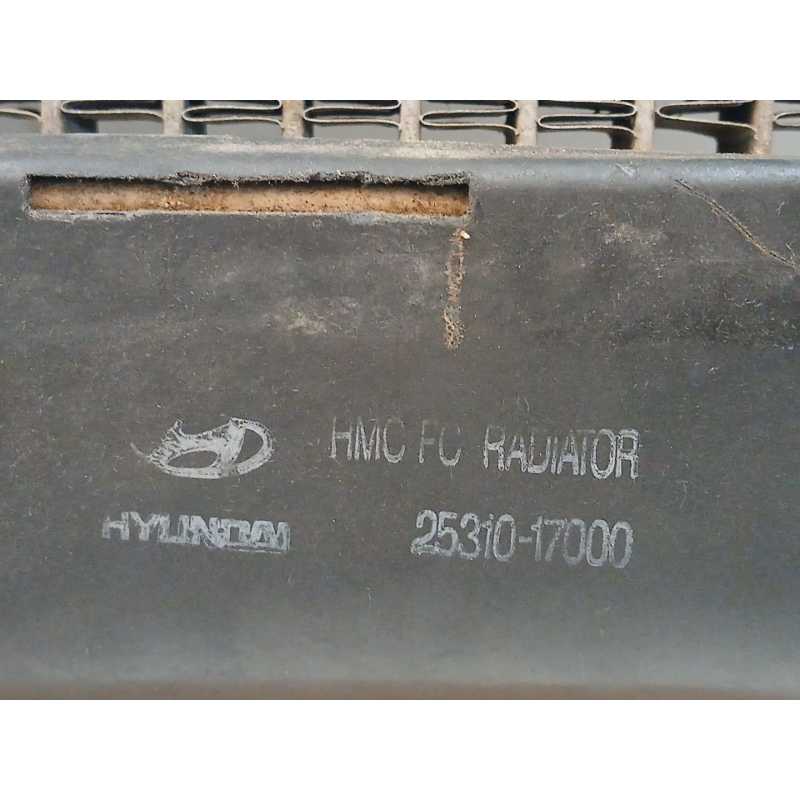 Recambio de radiador agua para hyundai matrix (fc) 1.8 gls full referencia OEM IAM 2531017000 - Azul 2