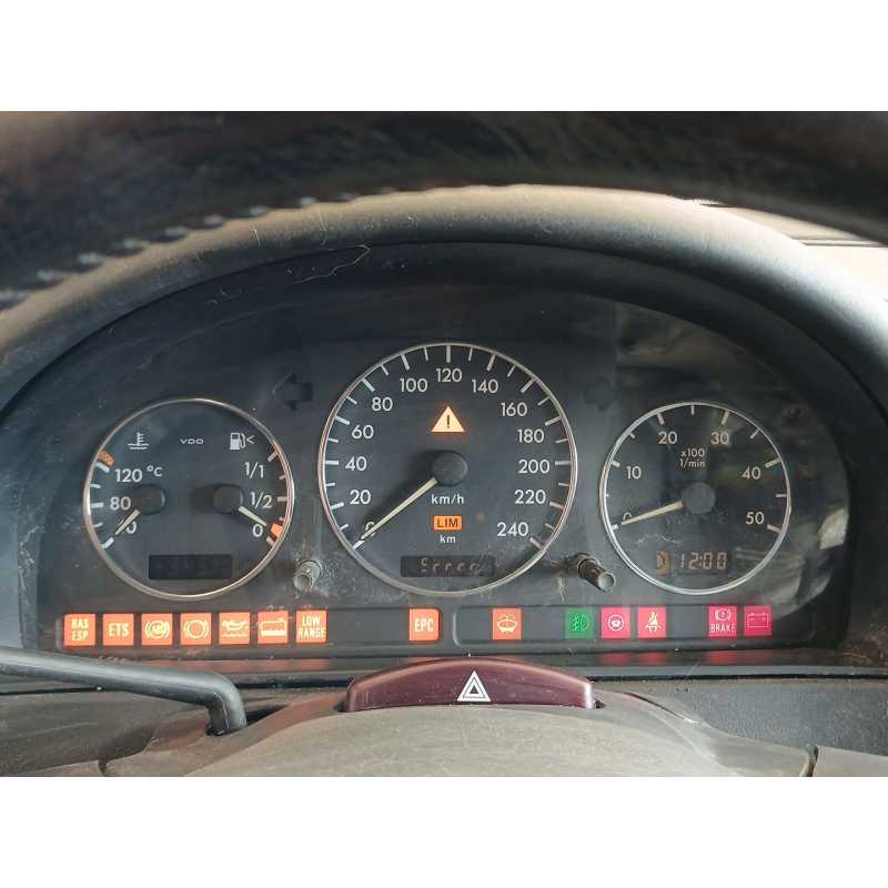 Recambio de cuadro instrumentos para mercedes-benz clase m (w163) ml 270 cdi (163.113) referencia OEM IAM   