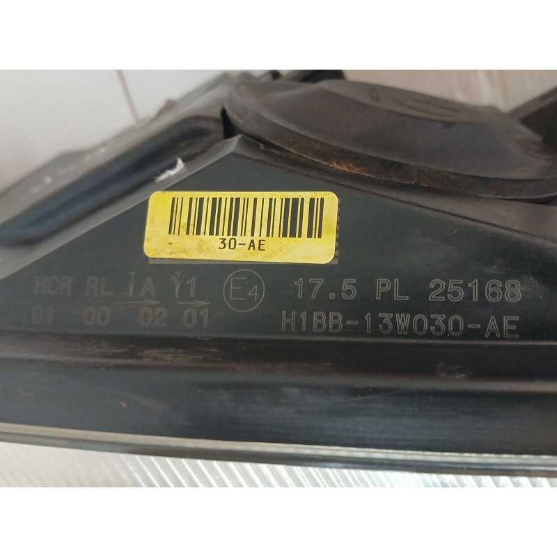 Recambio de faro izquierdo para ford fiesta vii (hj, hf) 1.0 ecoboost referencia OEM IAM H1BB13W030AE 30AE 2