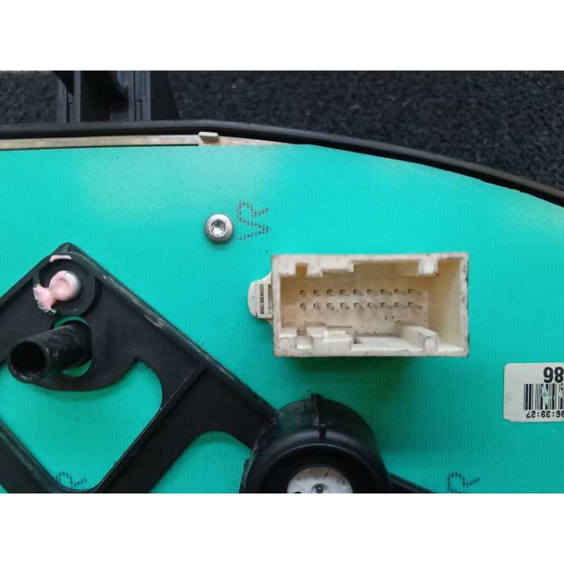 Recambio de cuadro instrumentos para citroën berlingo 2.0 hdi sx familiar referencia OEM IAM 9662745380 - Blanco 3