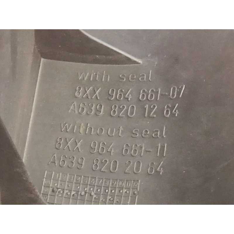 Recambio de piloto trasero izquierdo para mercedes-benz vito (w639) basic, combi 111 cdi compacto (639.601) referencia OEM IAM A 9