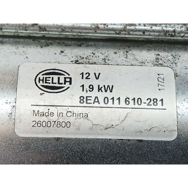 Recambio de motor arranque para citroën jumpy ii (vf7) 2.0 hdi 120 referencia OEM IAM 8EA011610281 26007800 HELLA - Azul oscuro 2