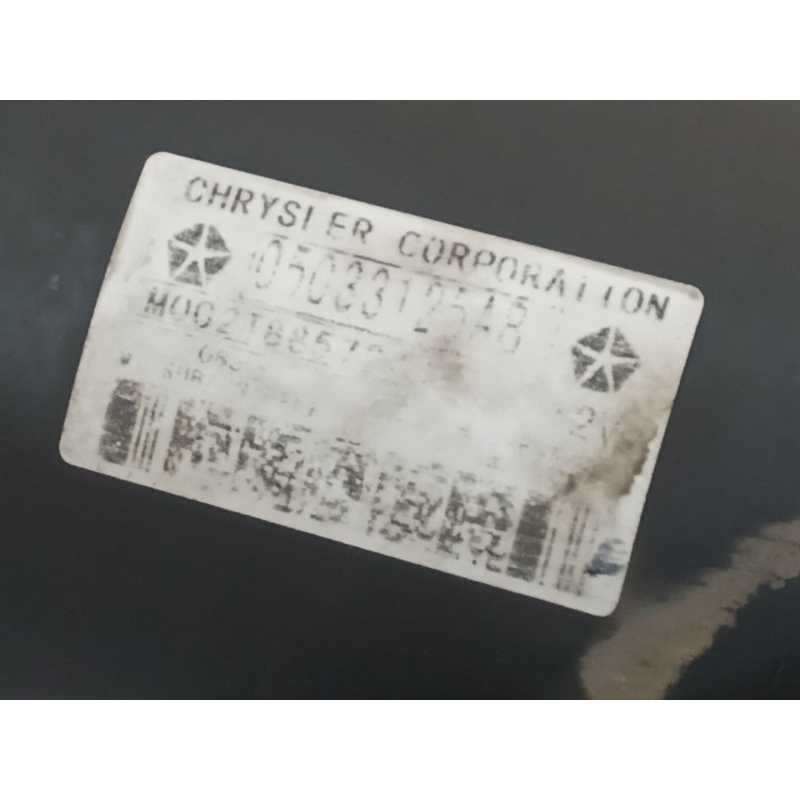 Recambio de motor arranque para chrysler pt cruiser (pt_) 2.2 crd referencia OEM IAM 05033125AB M002T88572ZC - Granate 2