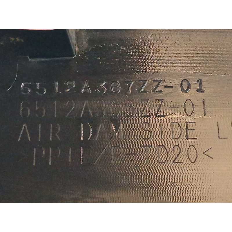 Recambio de faldon lateral izquierdo para mitsubishi asx (ga0w) challenge 2wd referencia OEM IAM 6512A387ZZ01 6512A305ZZ01 - Gris 4