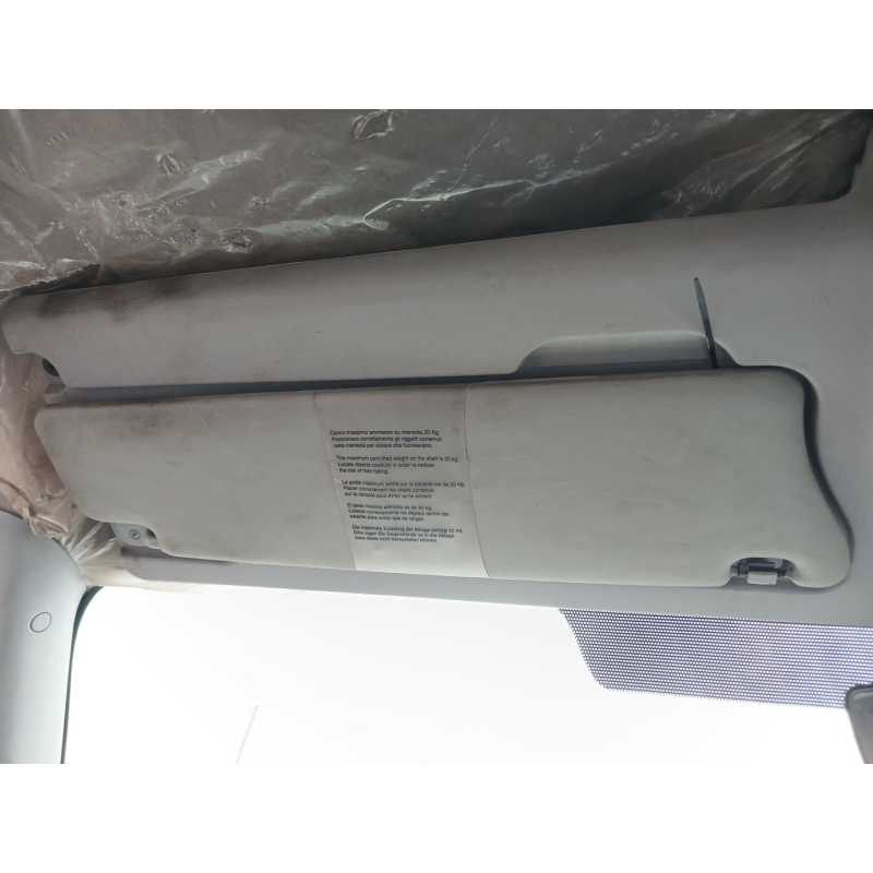 Recambio de parasol izquierdo para iveco daily v caja/chasis 35c15, 35s15, 40c15, 45c15, 50c15, 60c15, 65c15, 70c15 referencia O - Blanco