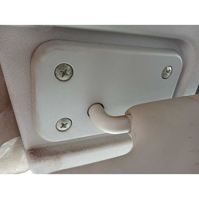 Recambio de parasol izquierdo para iveco daily v caja/chasis 35c15, 35s15, 40c15, 45c15, 50c15, 60c15, 65c15, 70c15 referencia O - Blanco 3