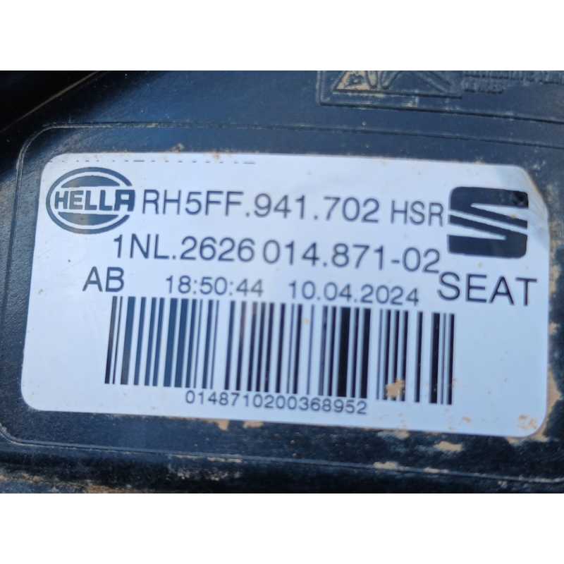 Recambio de faro antiniebla derecho para cupra formentor (km7) basis referencia OEM IAM 1NL262601487102 5FF941702 